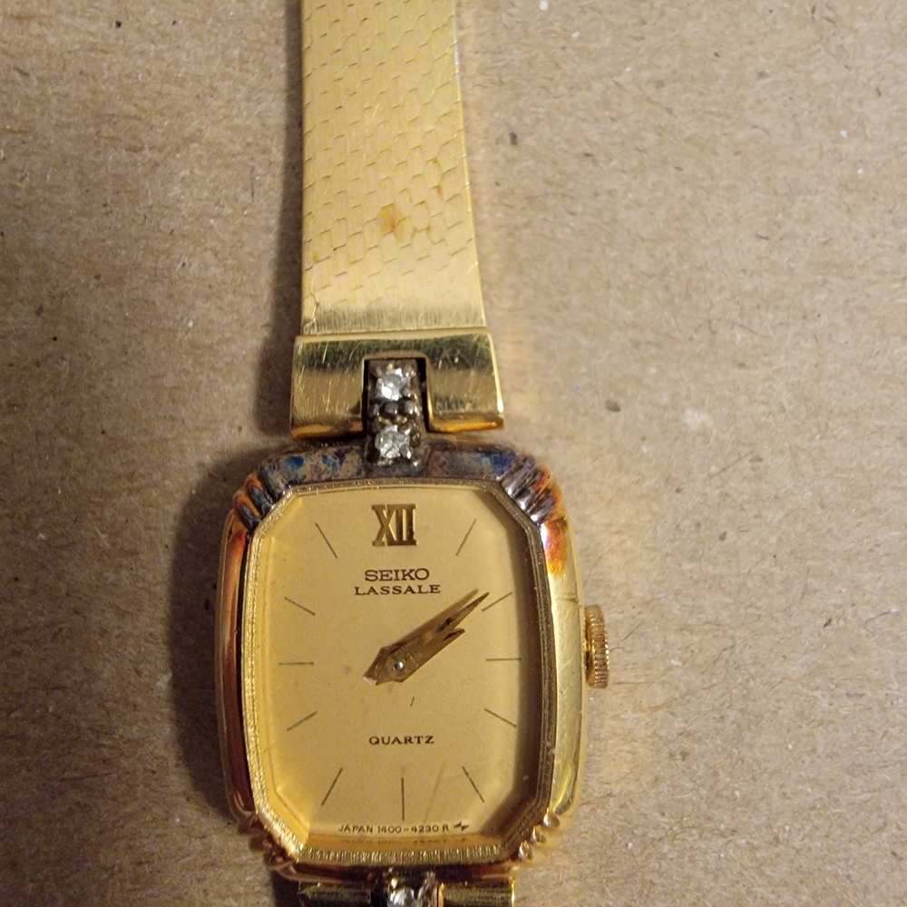 Vintage Gold Women's SEIKO Lassale Watch